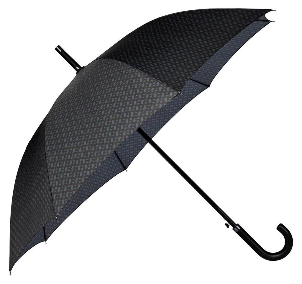 BOSS Regenschirm Monogramme Dark Grey Produktbild 