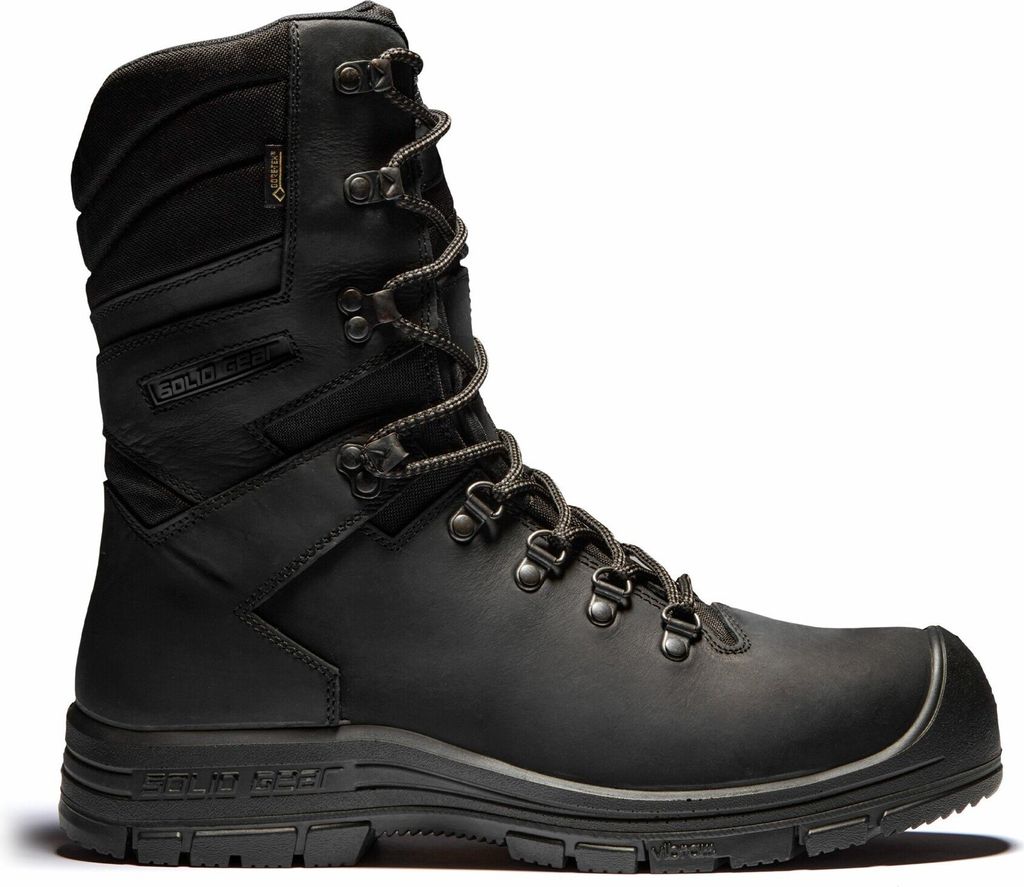 Solid Gear Delta Sicherheitsschuh GTX, EN 20345 S3 WR HRO SRC Black-45