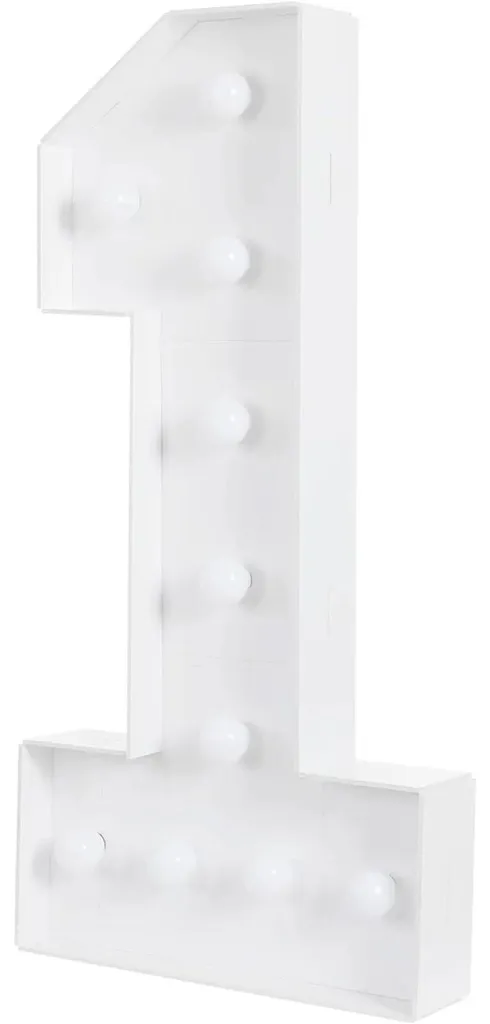 Enseigne Lumineuse 3D LED Grand Format 100cm - Visible et Élégante