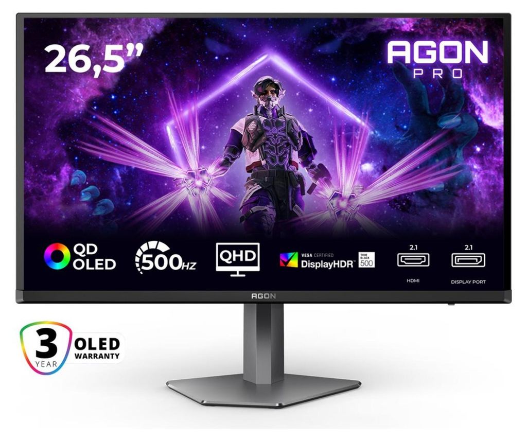 AOC AG276QKD2 27" QD-OLED Monitor - 68,6 cm - 27"