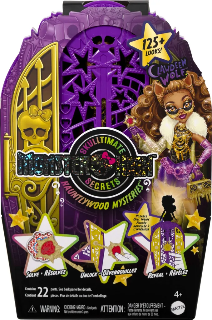 Jouet Poupée Mannequin Clawdeen Wolf Skulltimate Secrets - Hauntlywood MH