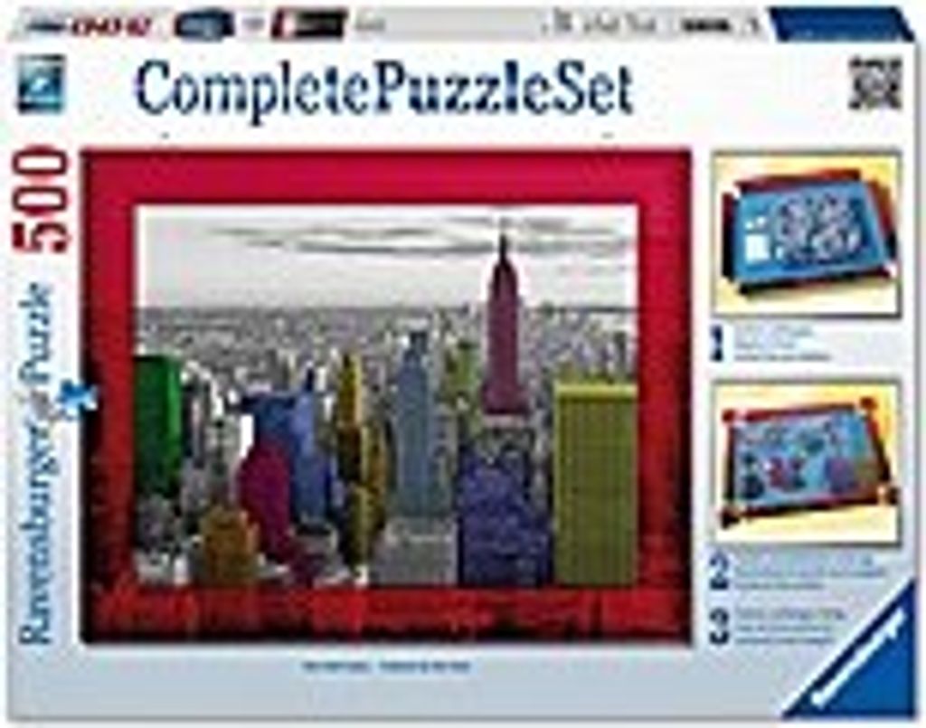 Ravensburger New York Colors, 500 Stück(e), Gebäude, 9 Jahr(e)