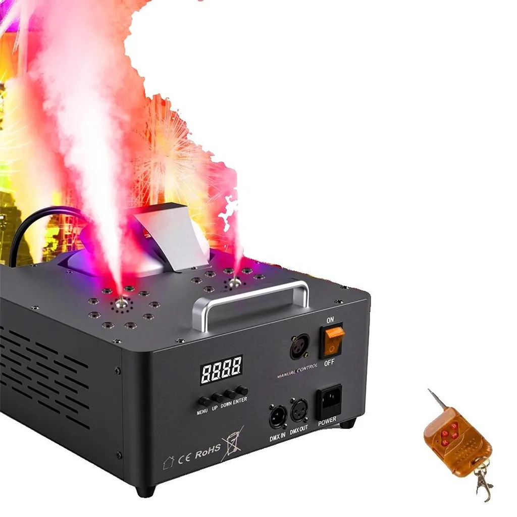 Machine à effets scéniques DMX 2000W avec gros débit de fumée opaque