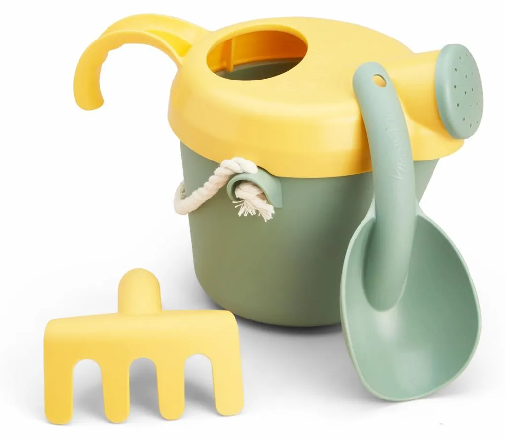 Bac à Sable/eau PVC Jaune – 70 X 50 X 15 Cm, Solide, Empilable Pour Rangement Facile !