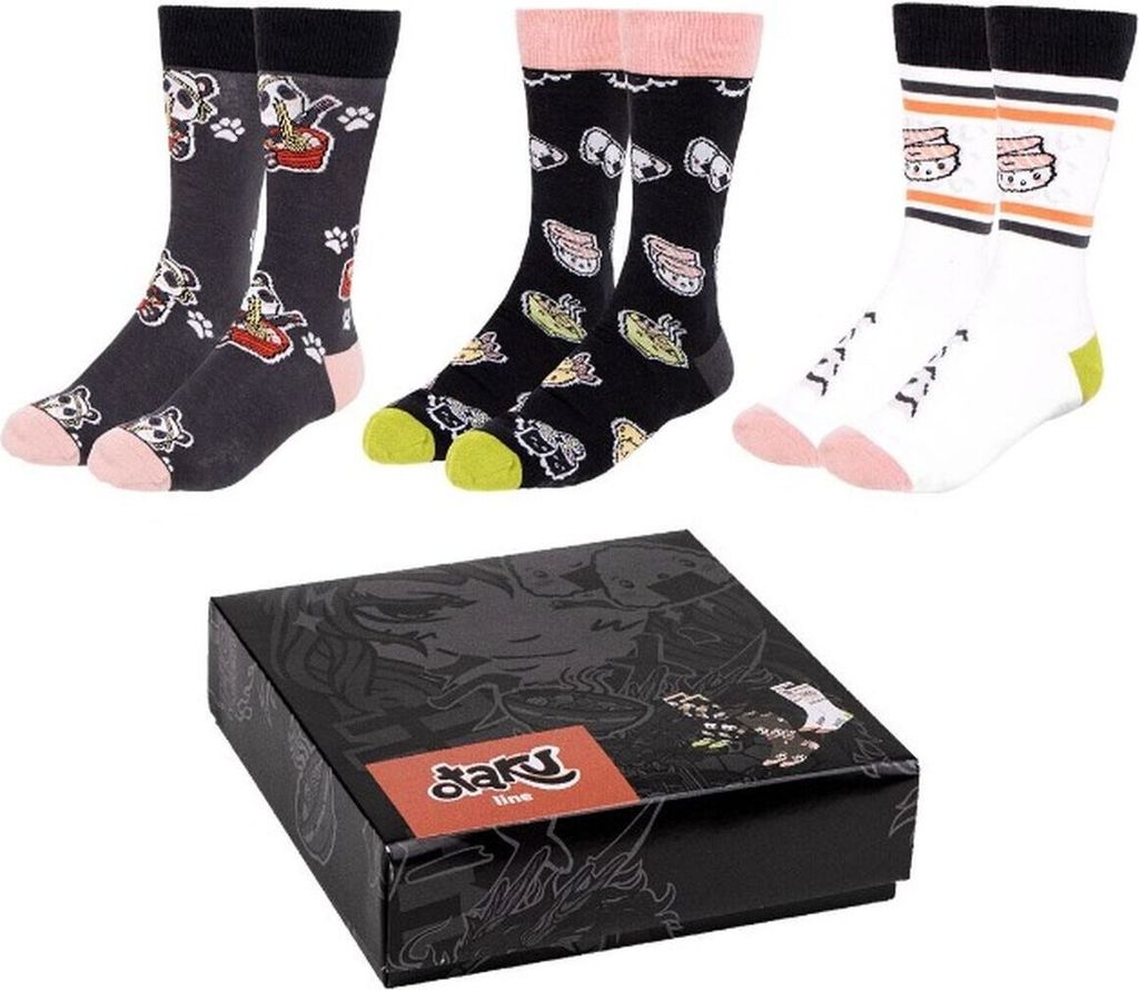 Socken Otaku 3 Stücke 36-41