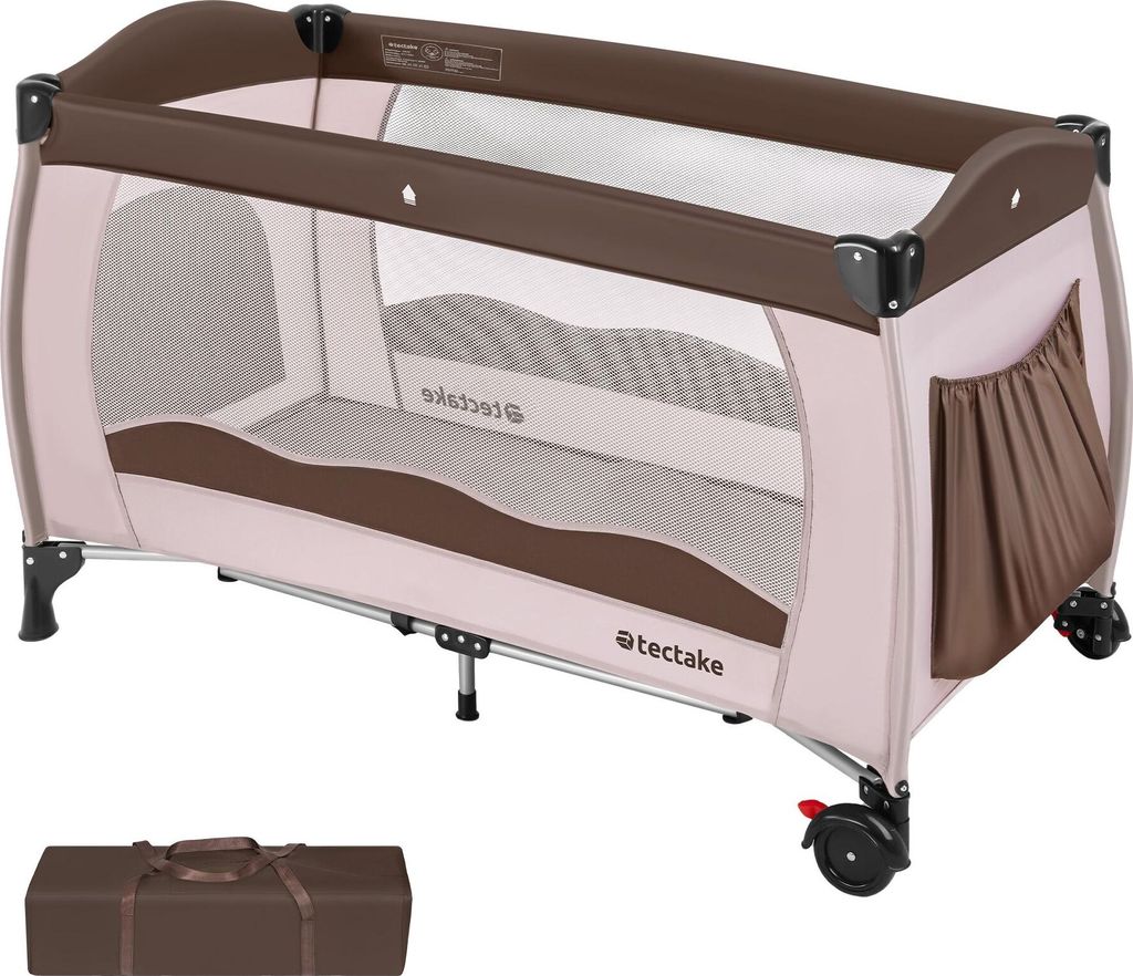 Lit Parapluie, Lit Bébé Pliant + 1 Sac de Rangement - Image du produit 