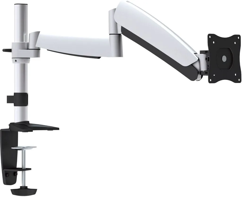 Bras de moniteur articulé en aluminium robuste pour écran 27 pouces