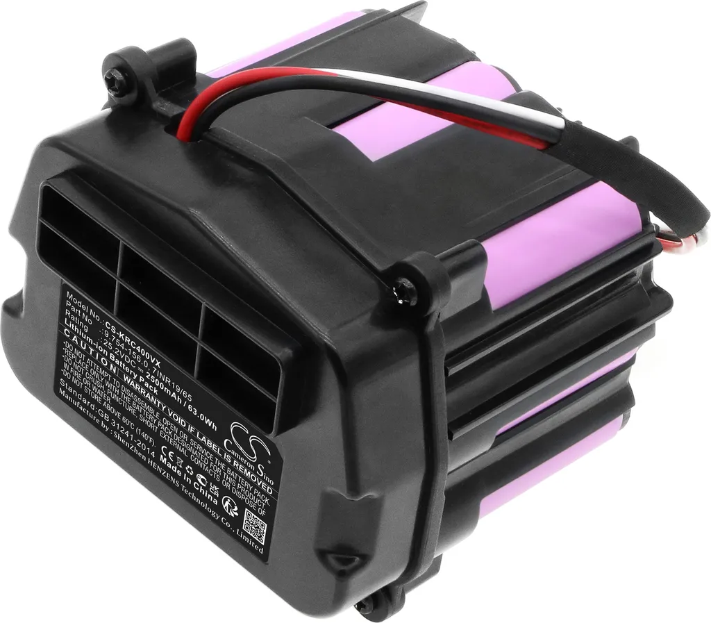 Réparer votre Karcher VC4 avec la Batterie 9.754-156.0 - 25.2V Li-ion