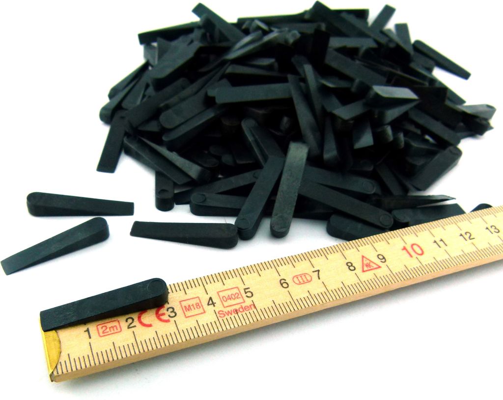 Fliesenkeile Kunststoff 250 Stk Plastik Produktbild 