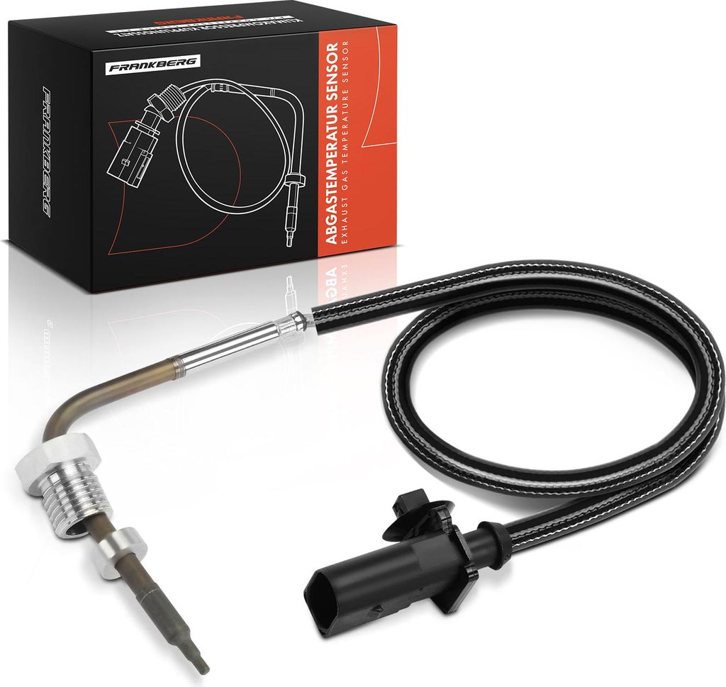 Frankberg 1x Abgastemperatursensor für VW Crafter Kasten SX SY MAN TGE