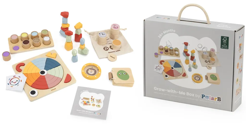 Apprendre en s'Amusant : Coffret de Jeux Éducatifs Viga pour Enfant 3 Ans