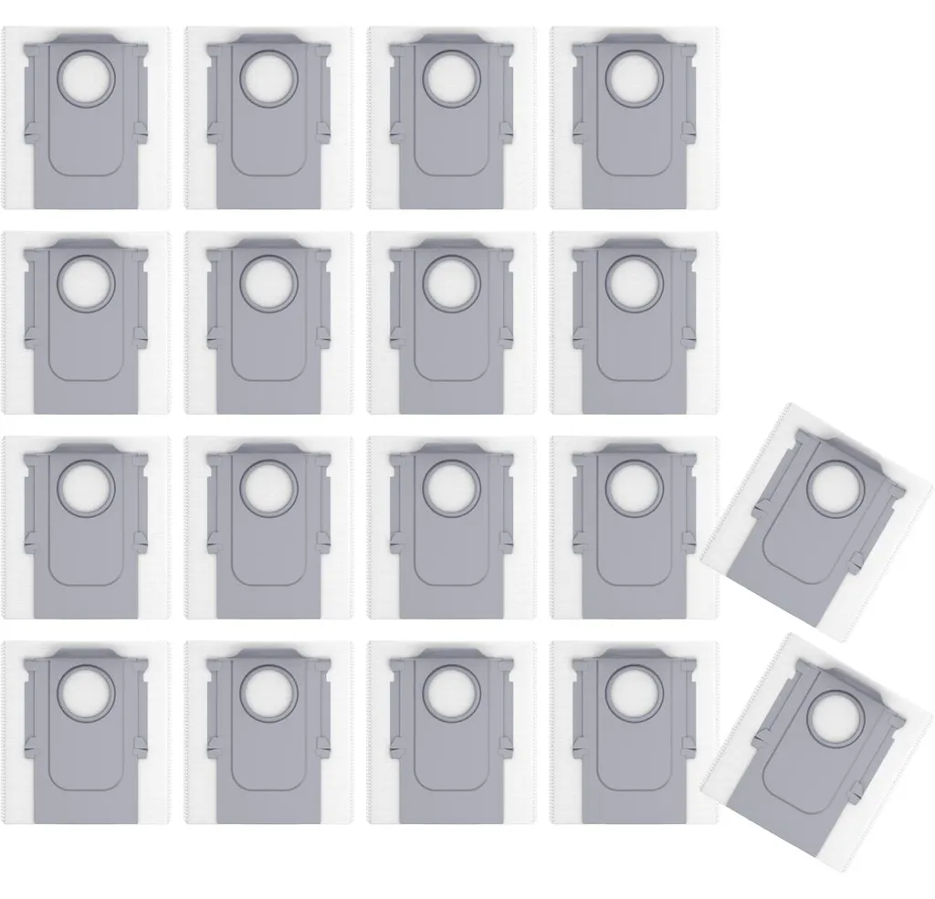 Lot de 18 sacs aspirateur pour Roborock QR1PES par Plus.Parts - Pack XL