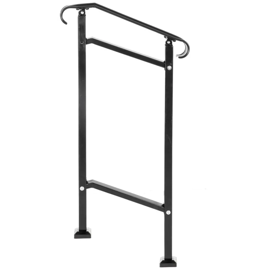 Main courante réglable en angle et hauteur pour petit escalier - 10