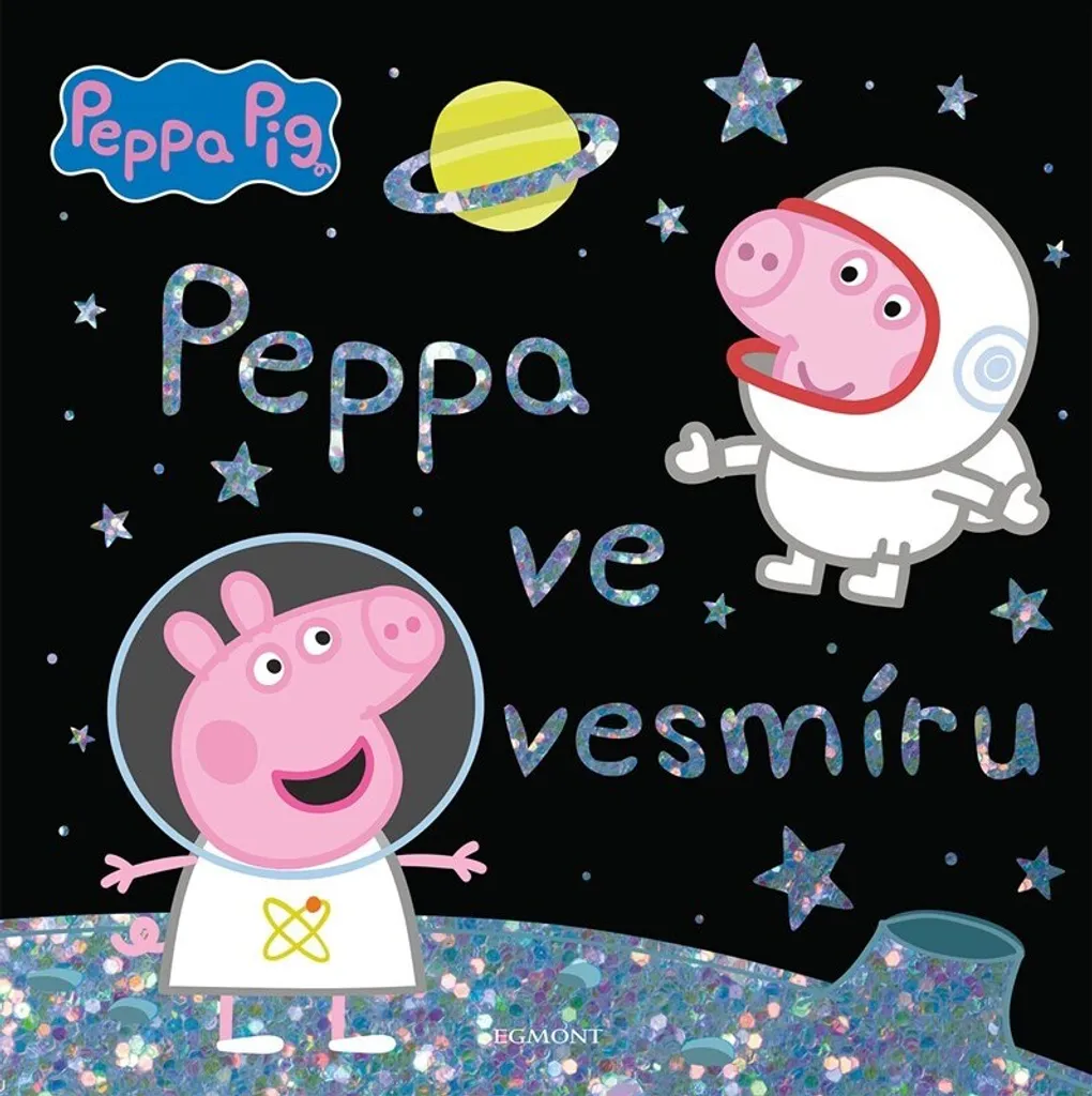 Peppa ve vesmíru Livre avec Illustrations Spatiales Thème Astronomie