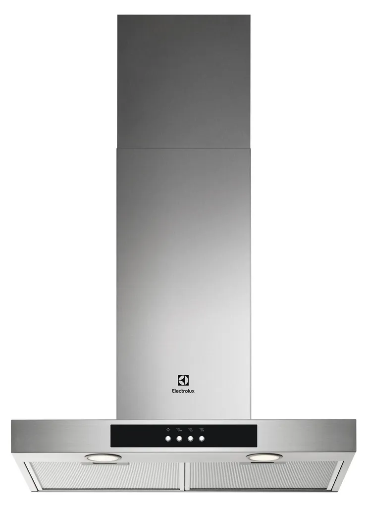 Hotte de cuisine Electrolux pour éliminer odeurs et graisses 600 m³/h