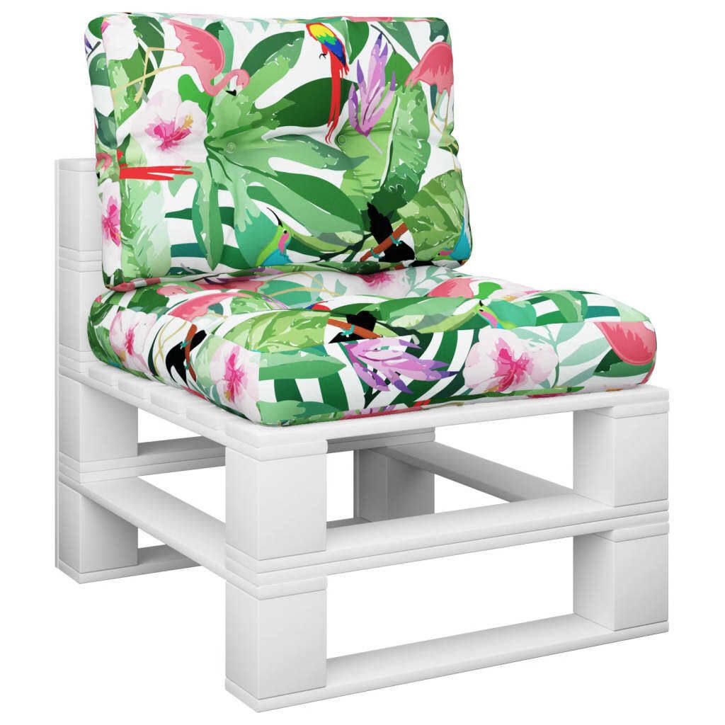 "2026 MODERNE" Palettenkissen - für Indoor Balkon - Gartenstuhl Auflage 2-tlg. Mehrfarbig Stoff - Gartenmöbelauflagen CC1316212