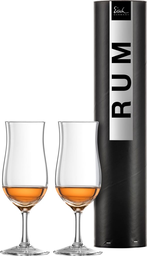 Eisch Jeunesse Rumglas 514/63 GR - 2 Stück in Geschenkröhre