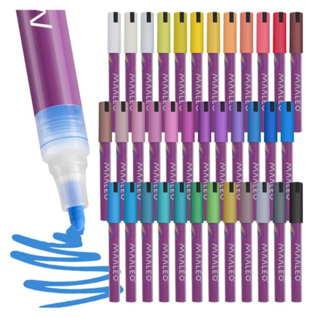 Maaleo 25813, set van 36 acryl stiften Productafbeelding 