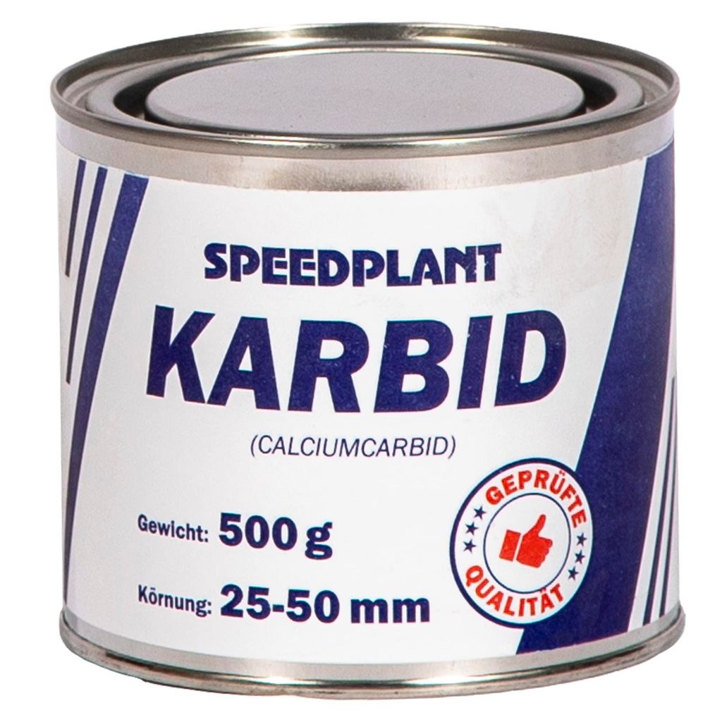 Karbid 0,5 kg (1x 500g) - Carbid Kabit Kabitt karbitt Karbit Karbid Extra Große Körnung 25-50mm - 1 Dose