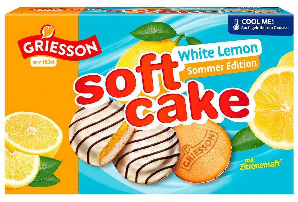 Griesson Soft Cake White Lemon s citronovou šťávou, balení Obrázek produktu 