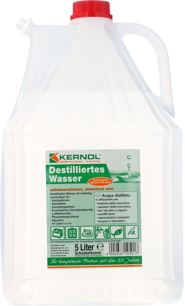 KERNDL® Woda destylowana 5 litrów Zdjęcie produktu 