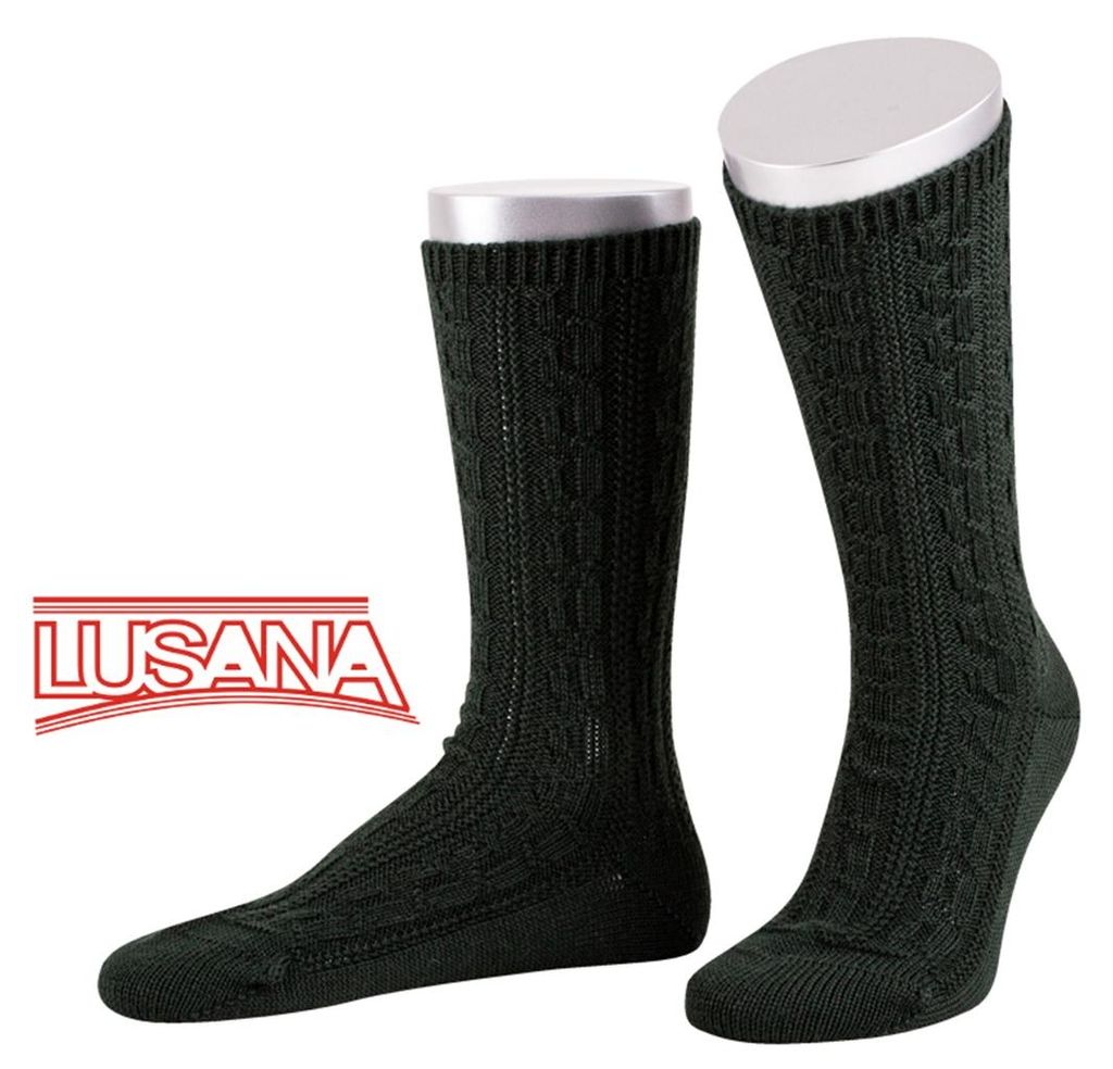 Lusana Trachtenstrümpfe L5697, hochwertig, traditionelles Produktbild 