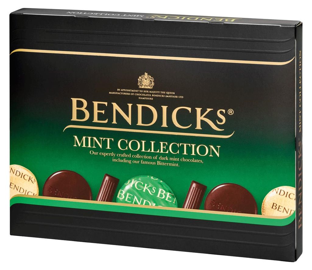 Bendicks Mint Collection peprmintová hořká čokoláda 200g Obrázek produktu 