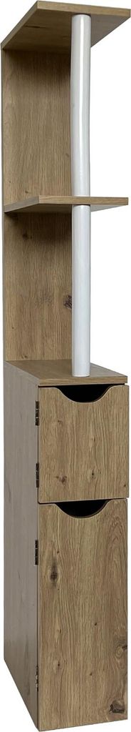 Raumteilerregal 118 cm Thekla Artisaneiche