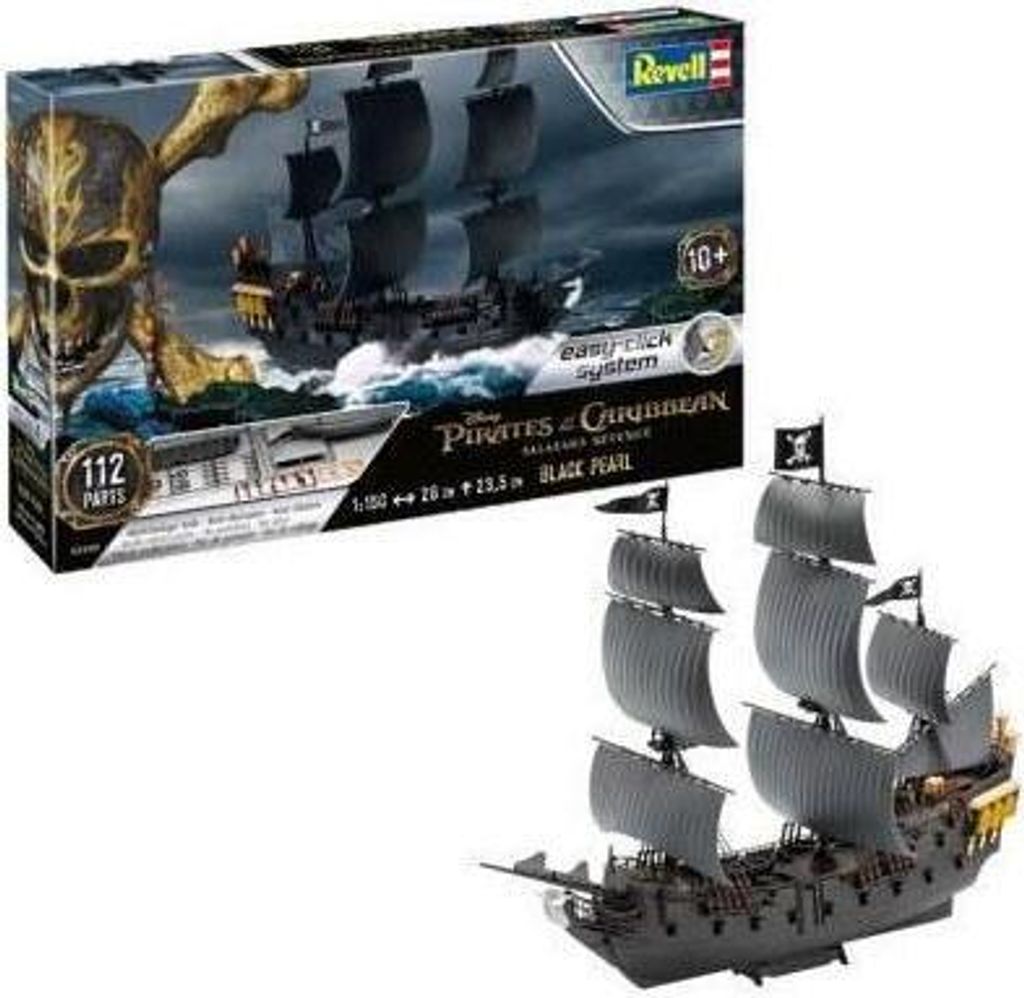 Revell Black Pearl - Kit de maquettes de bateaux ; 5499 Image du produit 