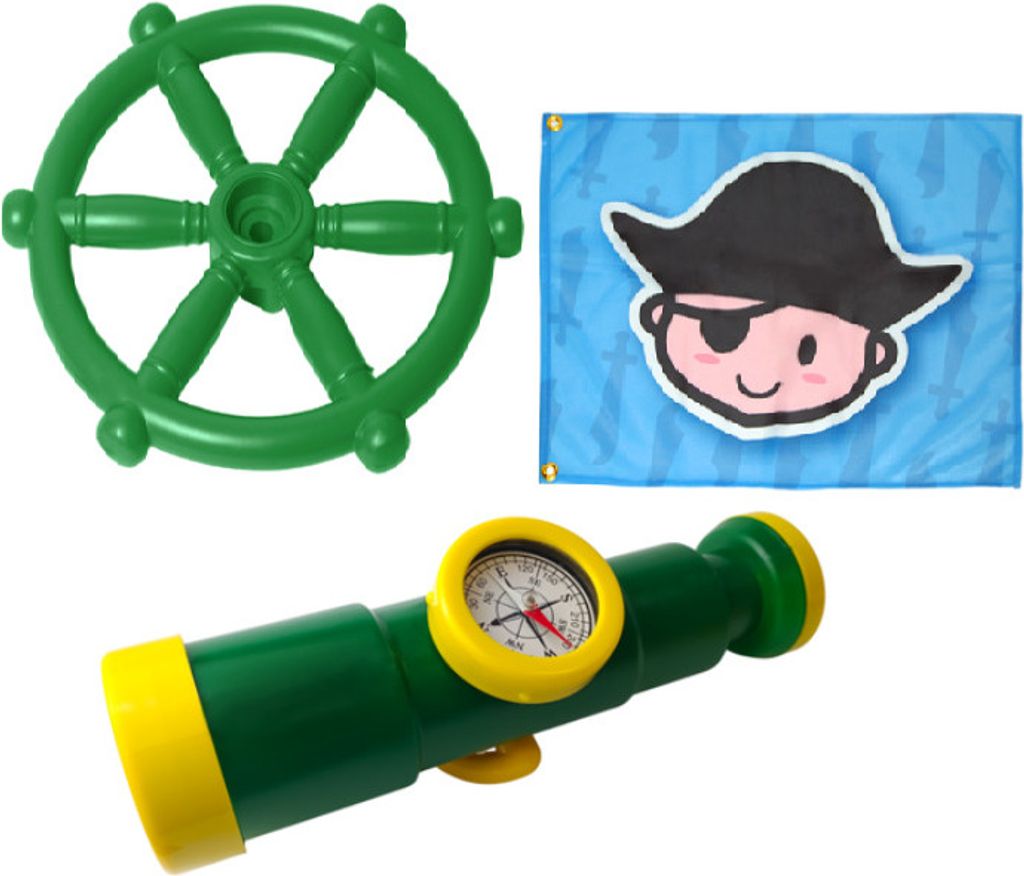 Wippchen-Shop Spielturmzubehör 3in1 SET Teleskop mit Produktbild 
