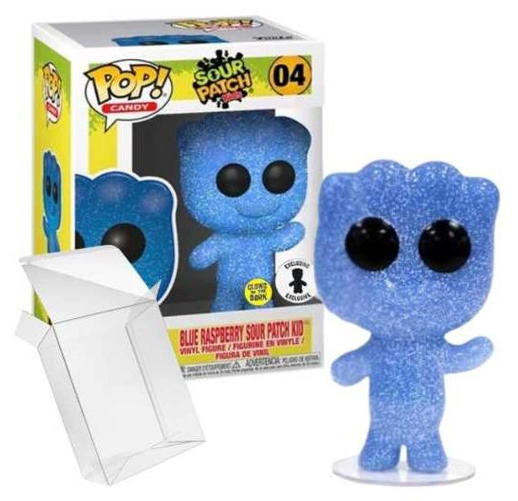 Funko Pop! Sour Patch Kids - Blue Raspberry Sour Kid #04 Glow in the Dark Exclusive