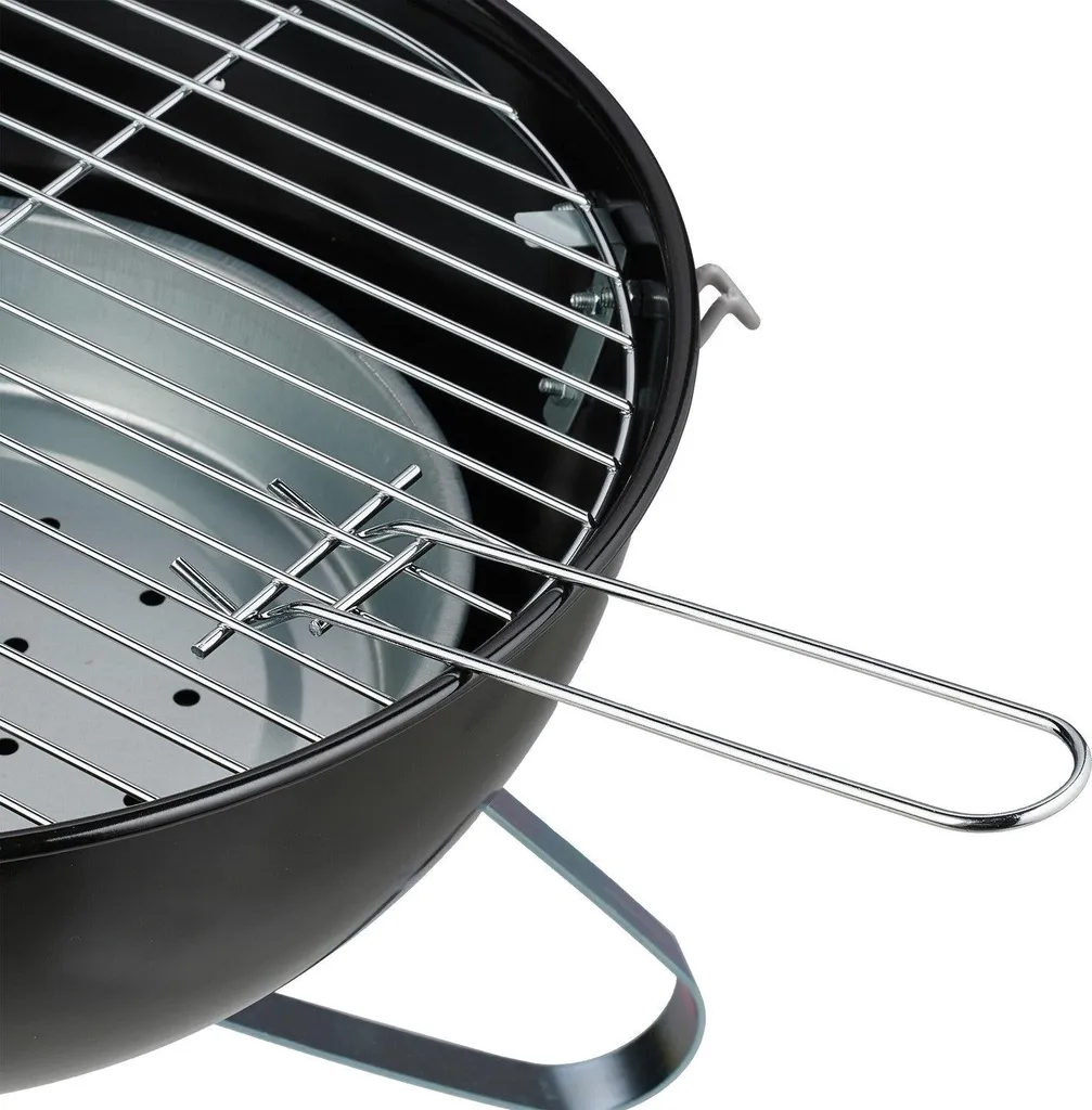 Barbecue charbon portable 37 cm léger sans fumée encombrante - 4