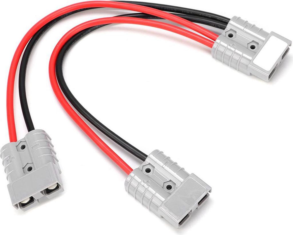 50A 600V Batterieladegerät Schnelltrennstecker mit 1 Fuß langem Kabel
