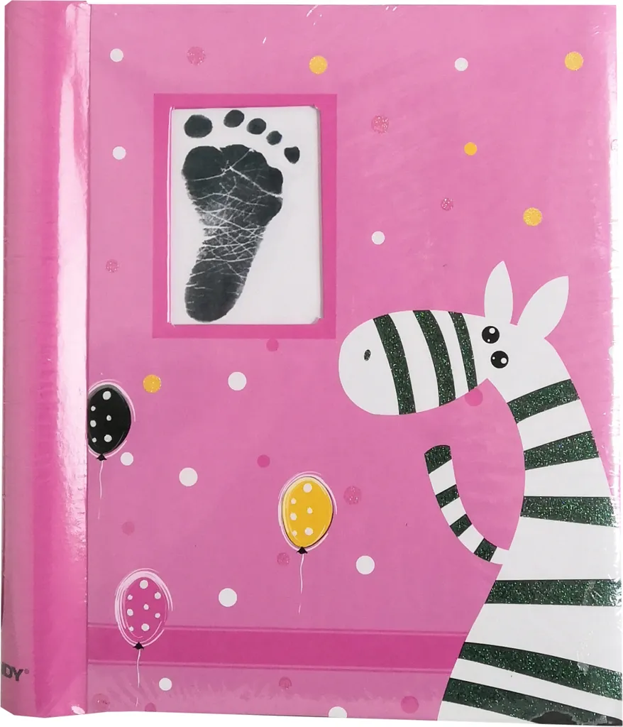 Album Autoadesivo Professionale NESTLE Rosa 22x28 per Neonati