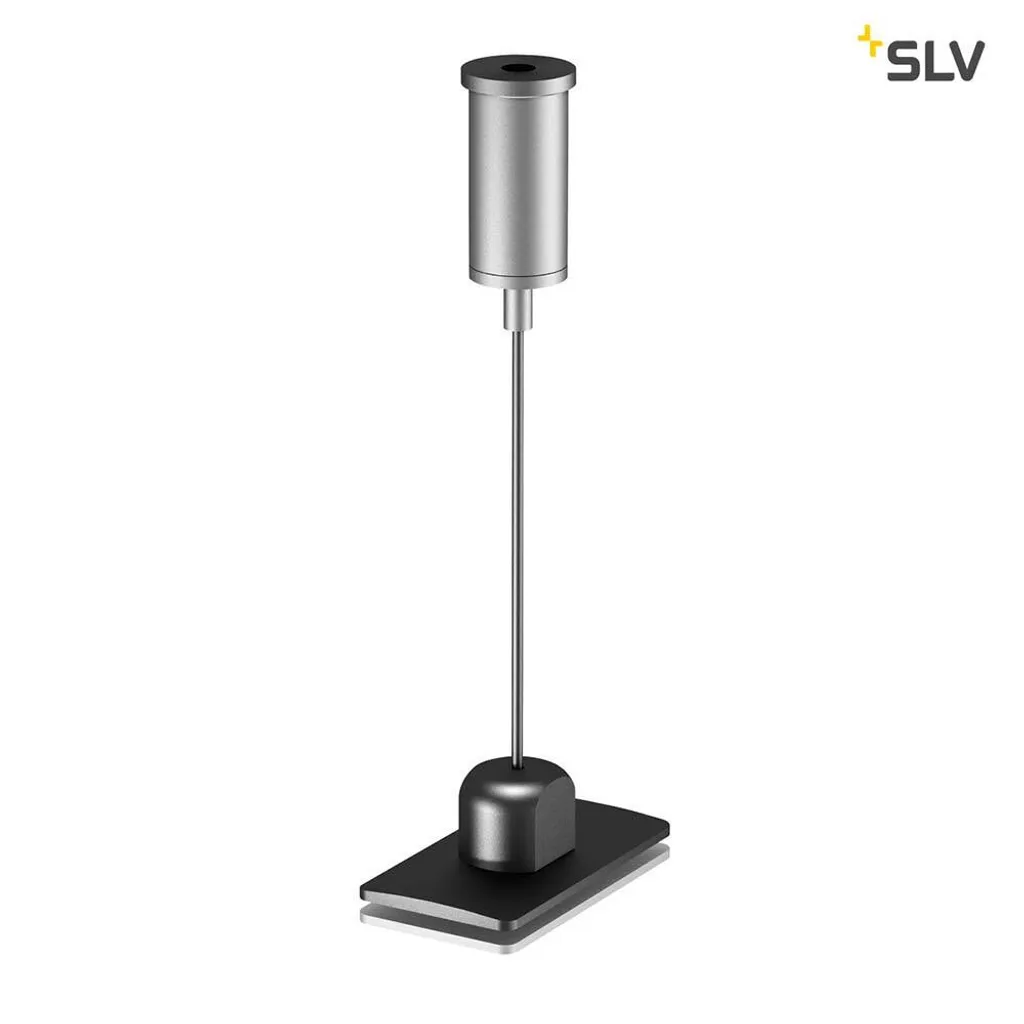 Fixation sécurisée kit suspension profilé H AROSA Noir SLV 1001796
