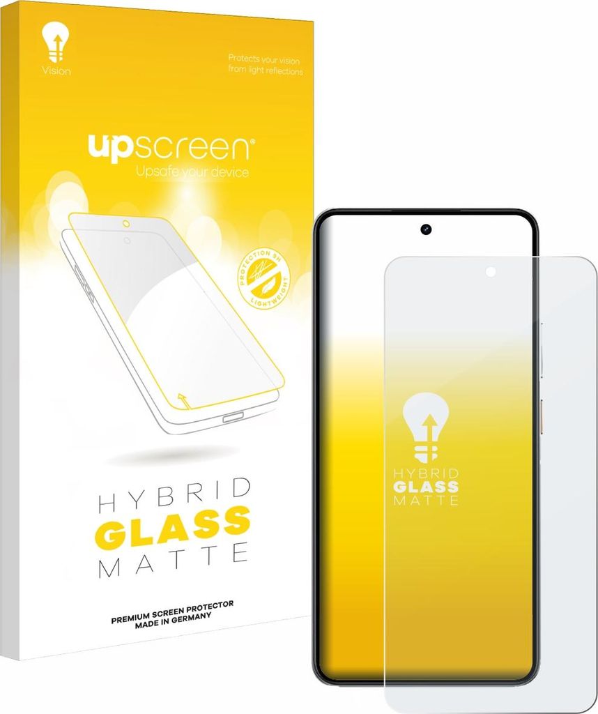 upscreen Entspiegelungs Schutzglas für realme P3 5G Schutzfolie Panzer Folie Glas Display Schutz matt