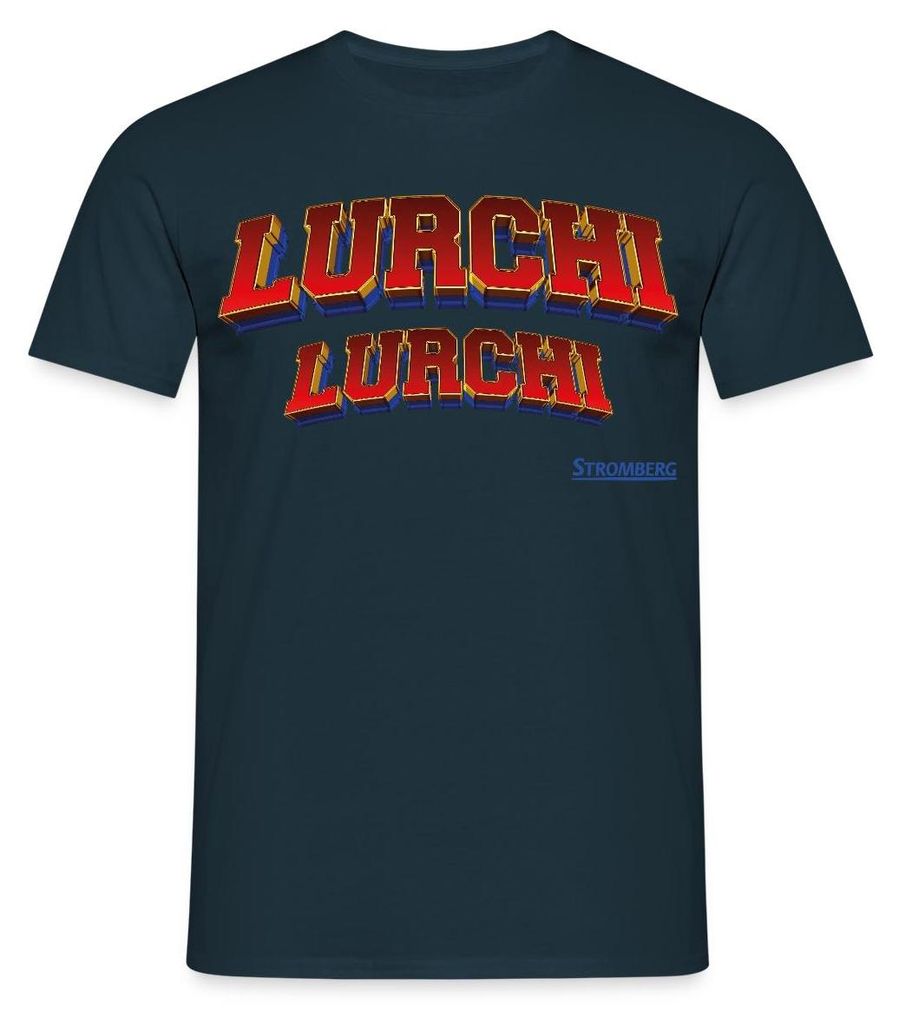 Spreadshirt Stromberg Mit Spruch Lurchi Lurchi Männer T-Shirt, 4XL, Navy