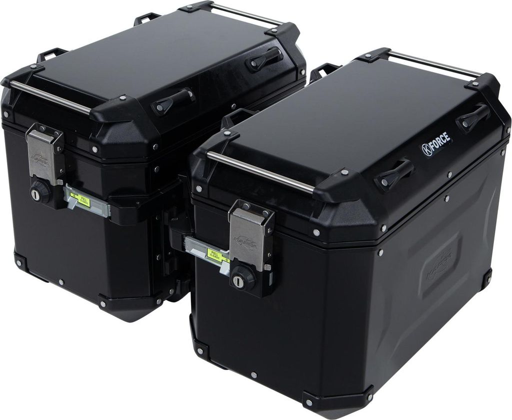 Kappa Koffer K-force Sw Monokey Alu 48 L Paar