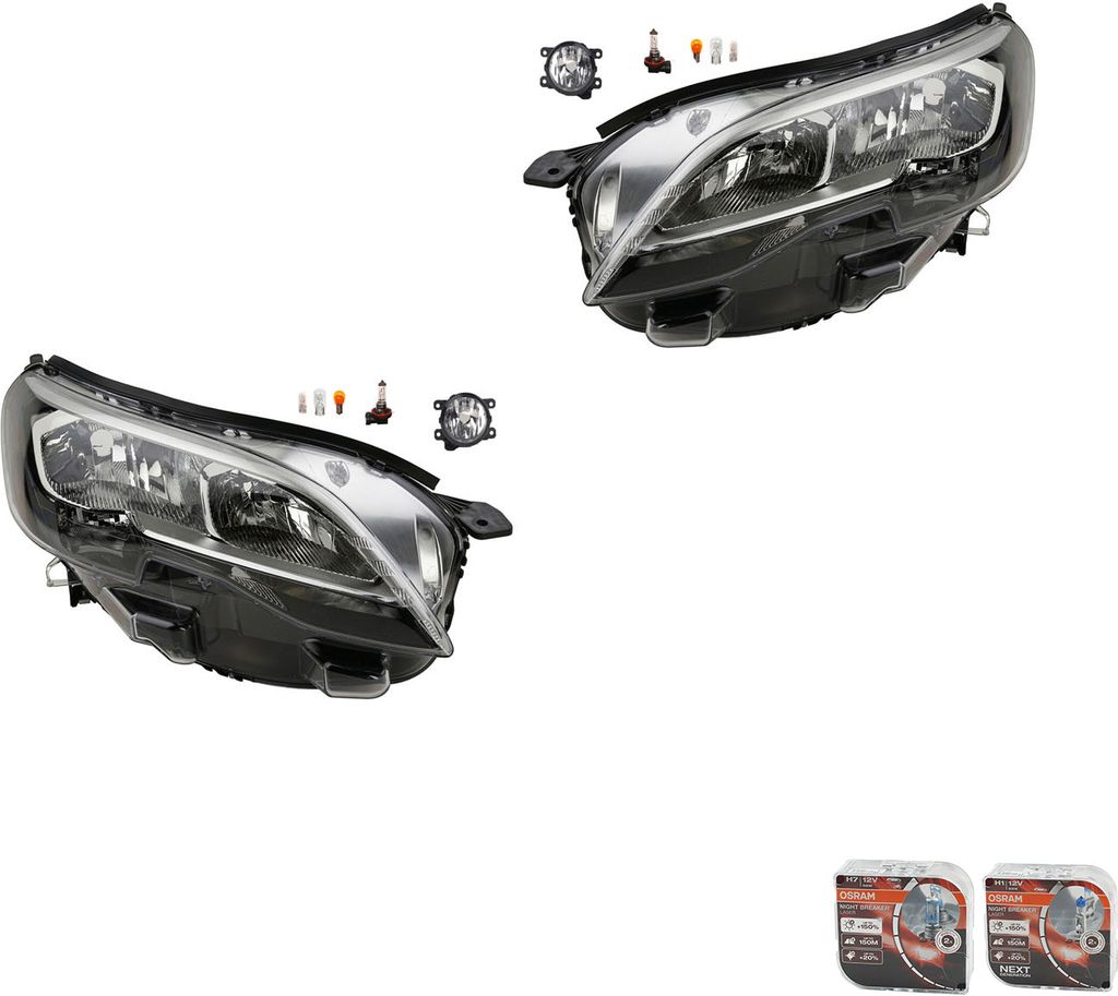 Johns, Scheinwerfer + Osram Night Breaker Laser passend für Peugeot Expert IV 04/16- 00006208Q3 6208Q3 SU001A3436 00006208Q3 6208Q3 SU001A3436 980...