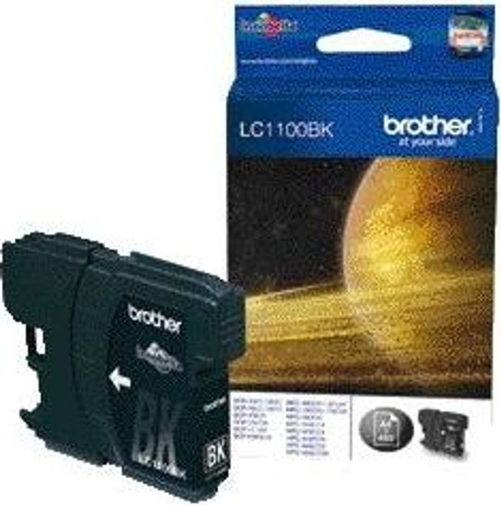 Brother - Tintenpatrone LC-1100BK schwarz | 5 Stück