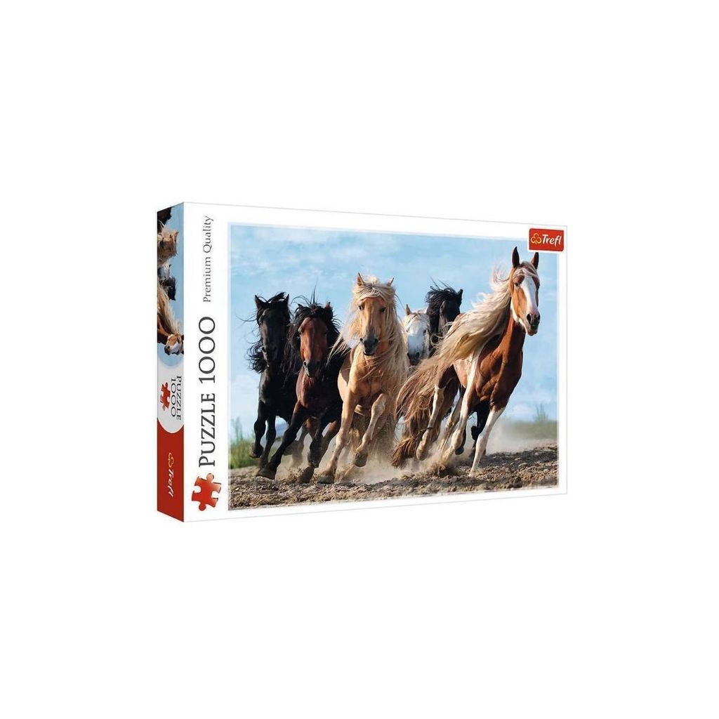TREFL Puzzle Galoppierende Pferde 1000 Teile