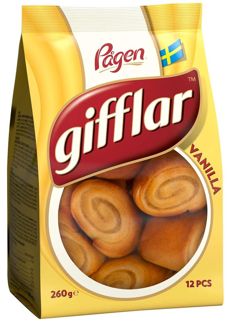 Pågen Gifflar Vanille 260g Produktbild 