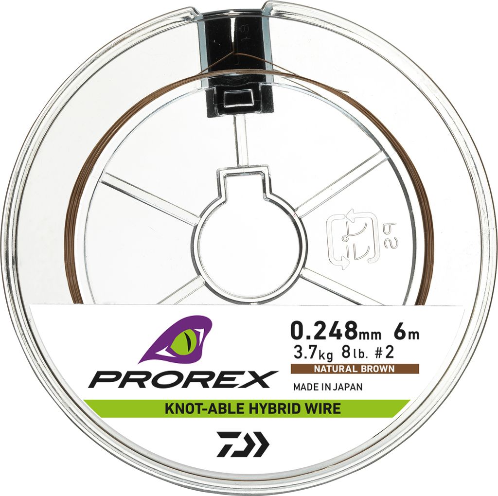 DAIWA Prorex Hybrid Fil nouable Marron 6 m 3,7 kg Image du produit 
