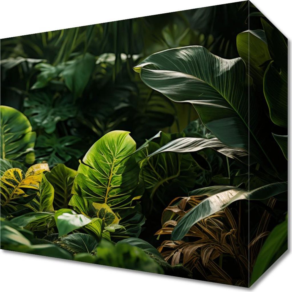 Bild 20x20cm "Ruhige Ecke der Natur"