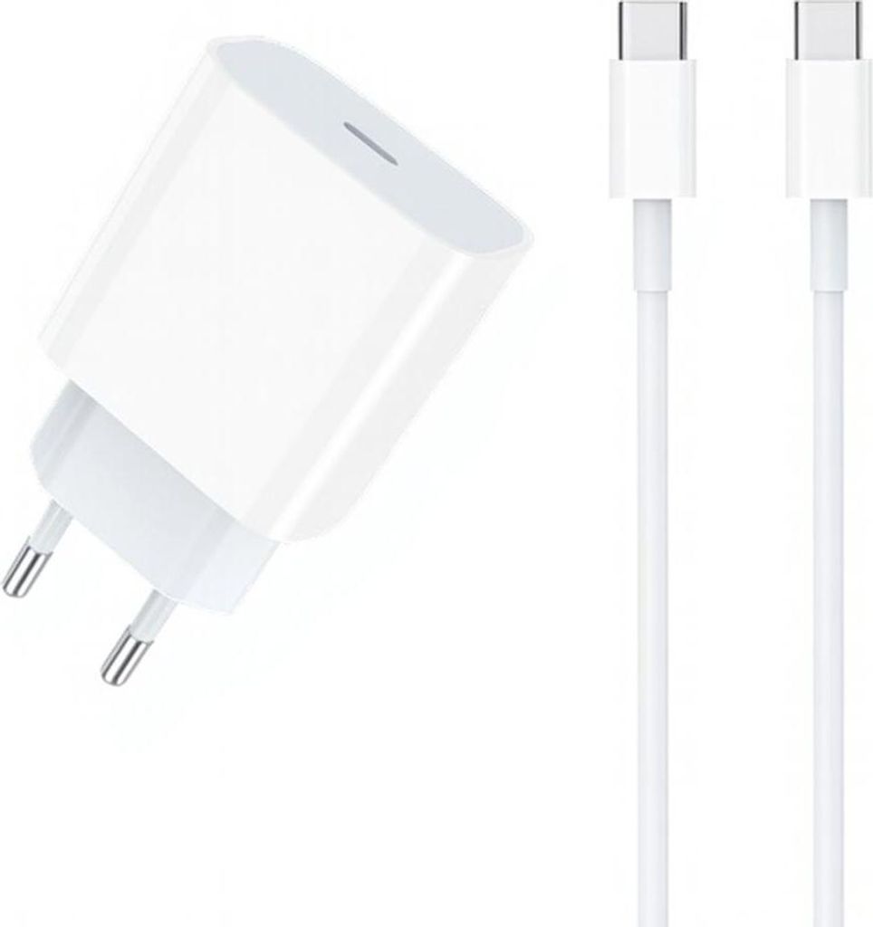 Schnellladegerät USB C Netzteil mit Kabel 20 Watt Universal – Typ C 1 Meter