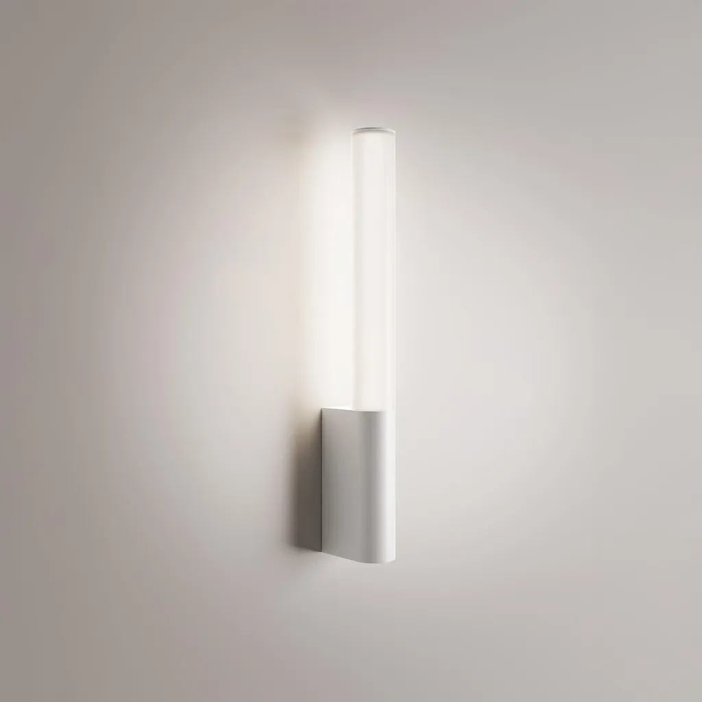 Applique murale LED Sticks blanche IP54 43cm 14W dimmable 2200K-4000K
