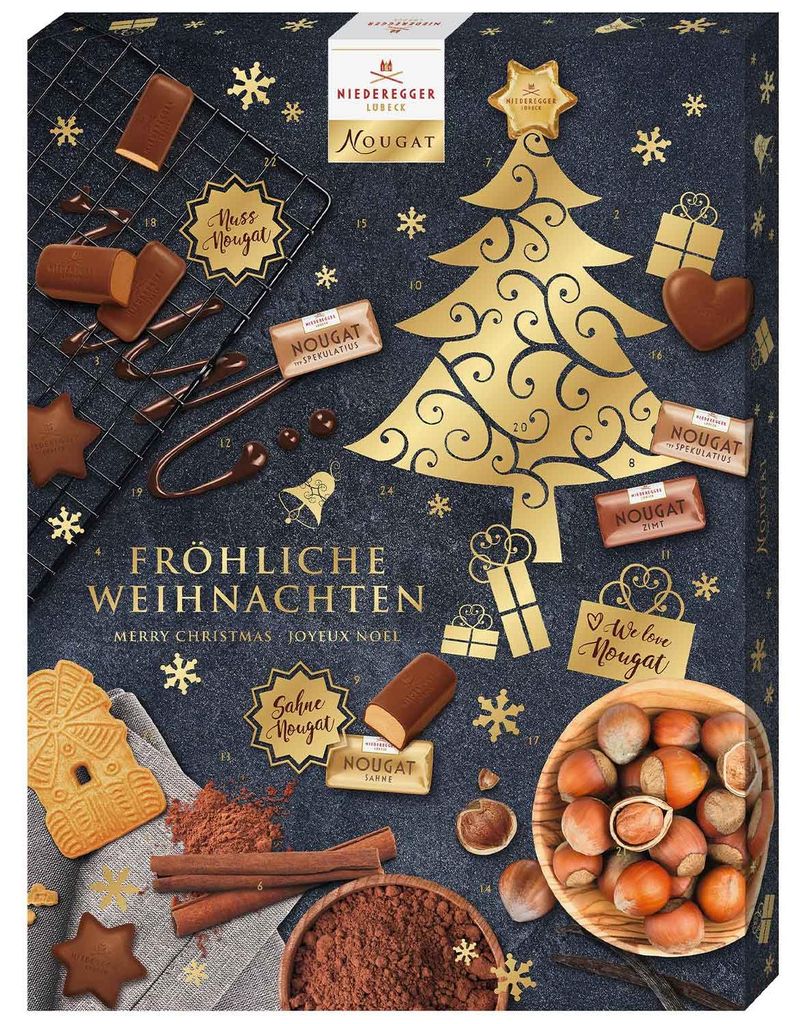 Niederegger Nougat Adventskalender Produktbild 