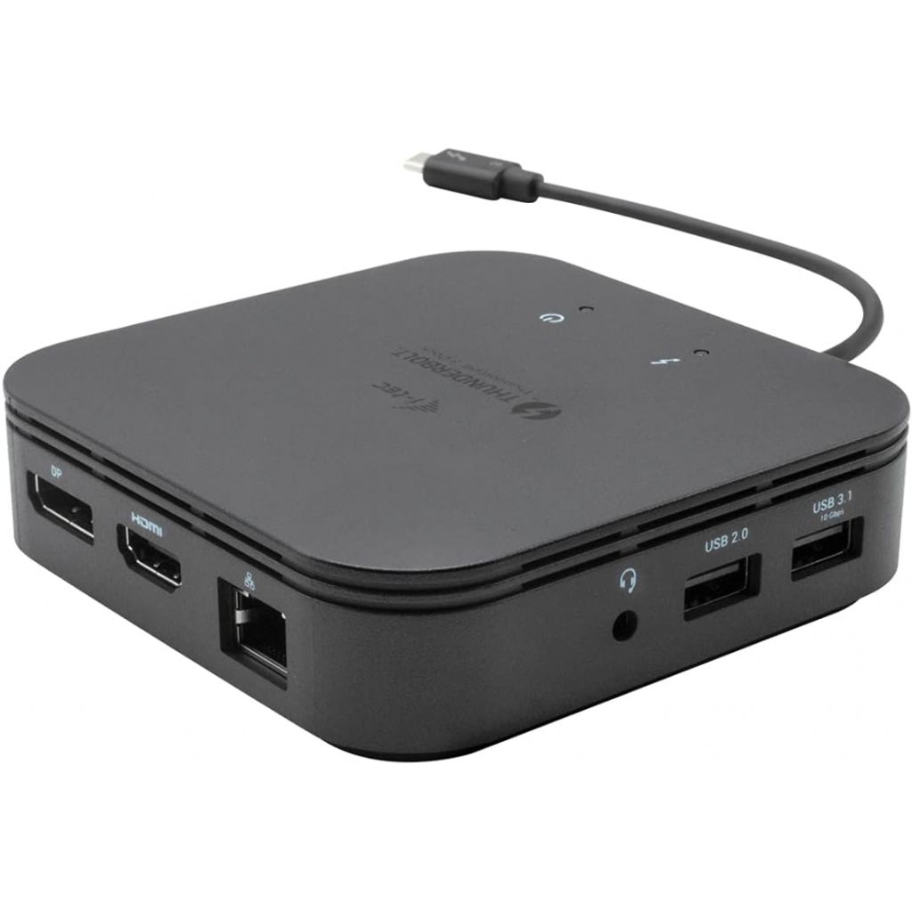 I-TEC Thunderbolt 3 Travel Dock - Dual 4K Display - 1x DP - 1x HDMI - 1x GLAN - 1x USB 3.1 Gen2 - 1x USB 2.0 - 1x Audio