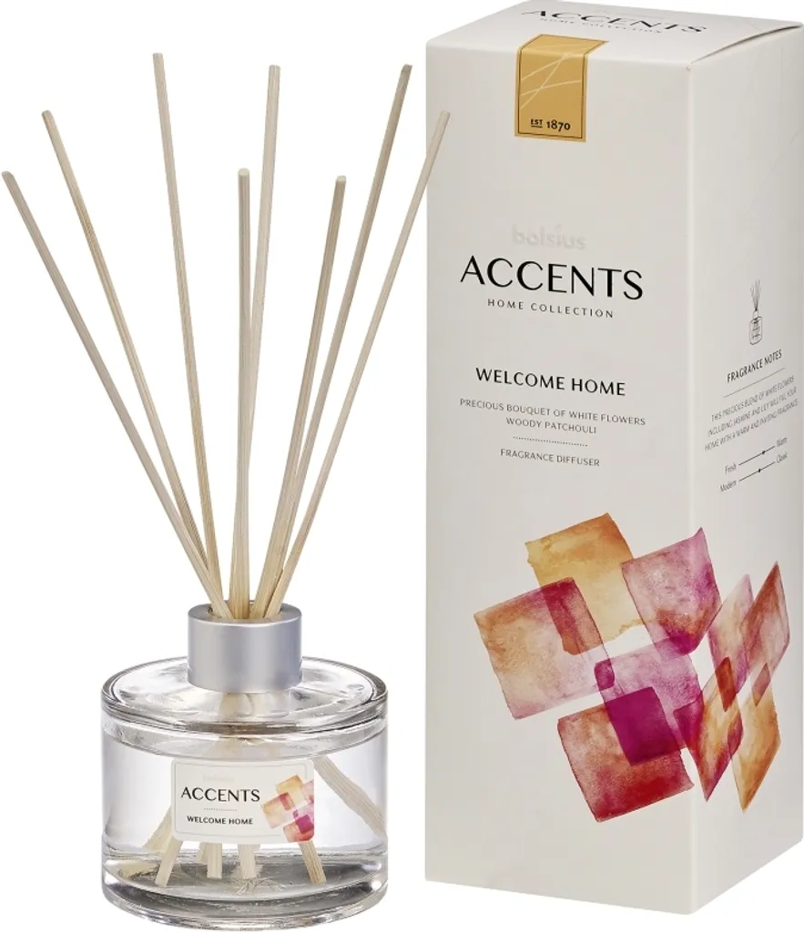 Parfumez votre salon avec les bâtons Bolsius Welcome Home 100 ml