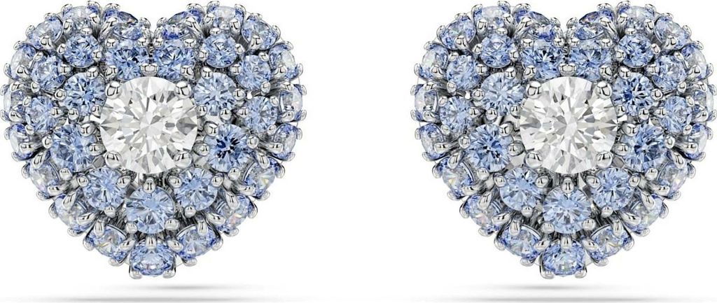 Swarovski Damen Idyllia Blau Kristall Ohrringe 5691285